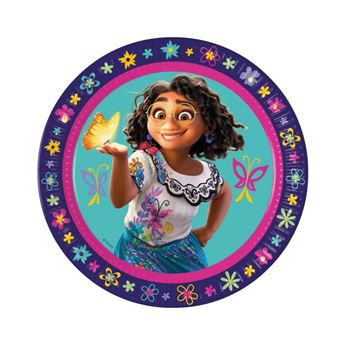 Imagen de Platos de Encanto Disney cartón 23cm (8 unidades)