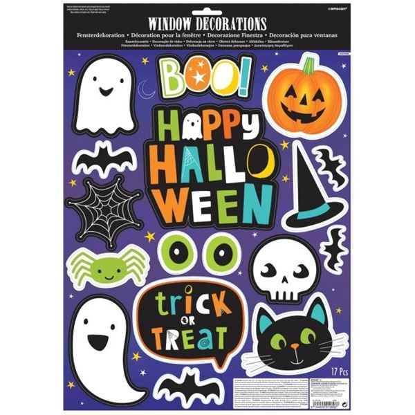 Imagens de Decoración Ventanas Pegatinas Halloween Infantil
