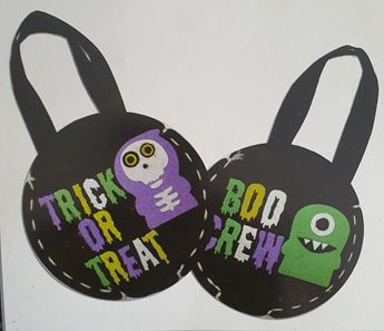Picture of Bolsa manualidad Halloween fieltro craft kit