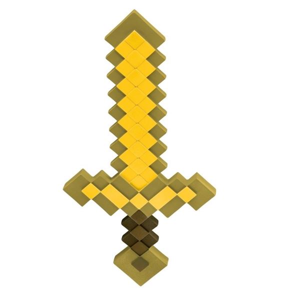 Imagens de Espada de Minecraft Dorada (50cm)