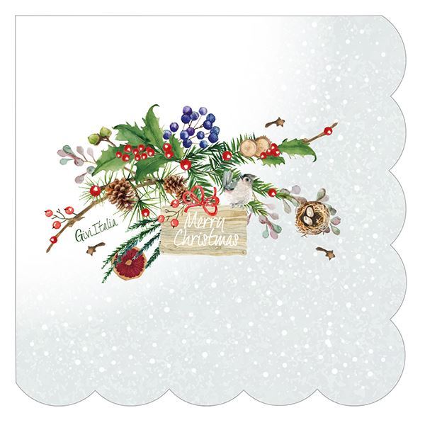 Imagen de Servilletas Navidad Frozen Elegantes papel 33cm (16 unidades)