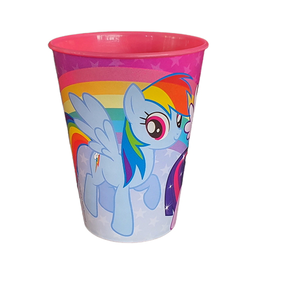 Picture of Vaso My Little Pony Plástico Duro Reutilizable 260ml (1 unidad)