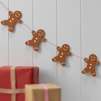 Imagens de Banderín Galletas Jengibre Navidad (1,2m)