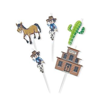 Imagen de Velas Oeste Cowboy 8cm (5)