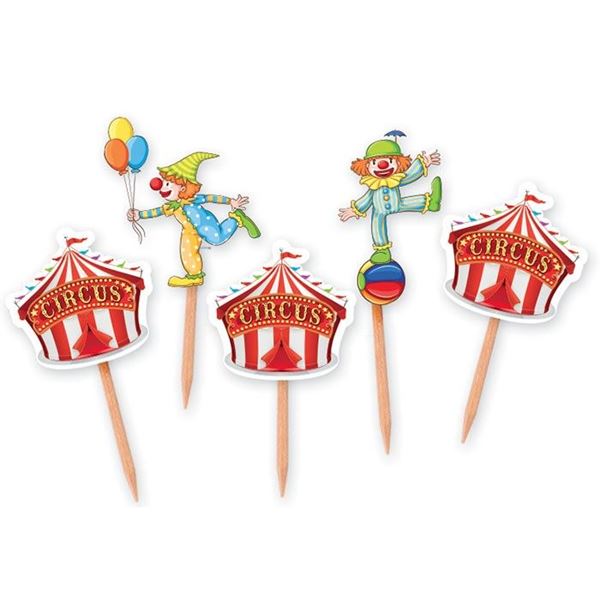 Imagen de Pinchos Circo Party infantil (25 unidades)