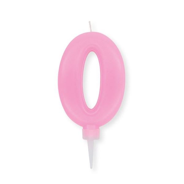 Picture of Vela 0 Rosa Pastel (10cm) 