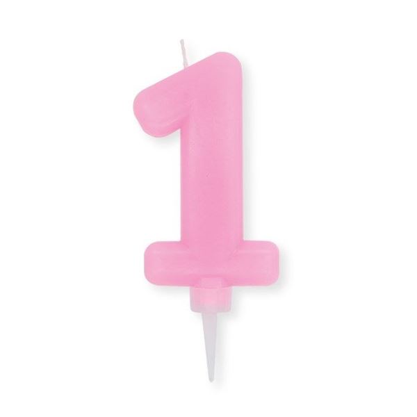 Picture of Vela 1 Rosa Pastel (10cm) 