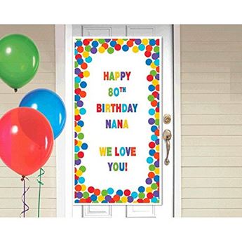 Imagen de Decorado Puerta Personalizable Colores (165cm)