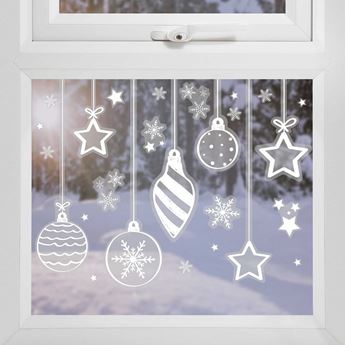 Picture of Pegatina Ventana Adornos Navideños (56)