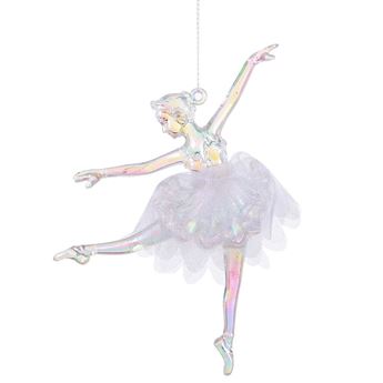 Imagen de Adorno Colgante Bailarina plástico 12cm