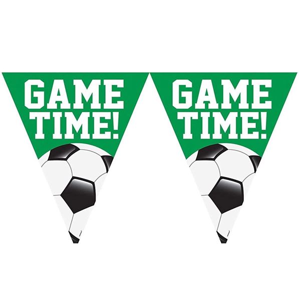 Imagen de Banderín Fútbol Game Time plástico (3m)