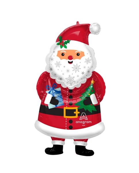 Imagens de Globo Santa Claus Nevado (86cm)