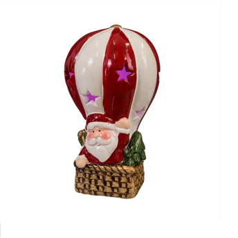 Imagens de Figura Papá Noel Globo Cerámica (12cm)
