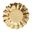 Picture of Platos Dorado Ondas cartón 21cm (8 uds.)