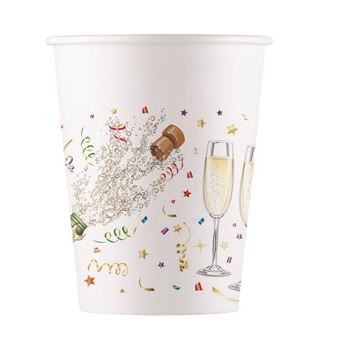 Imagen de Vasos Celebración cartón (8 uds)