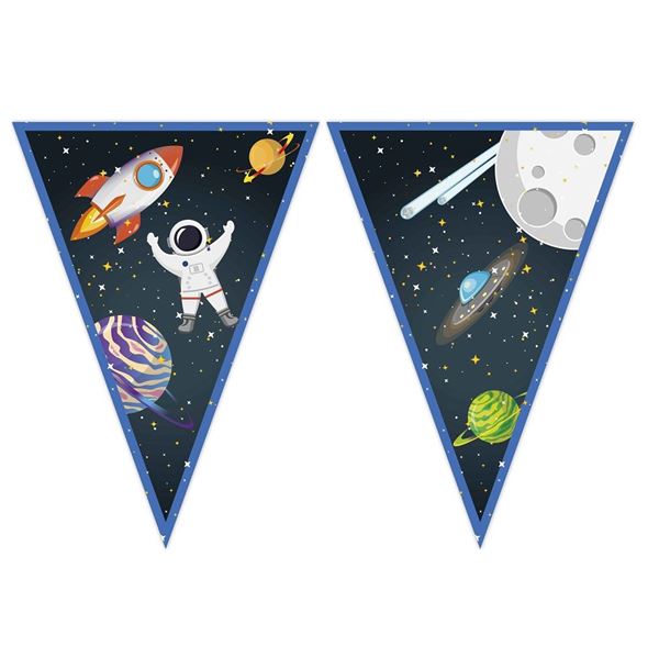Picture of Banderín Espacial Infantil cartón (2,3m)