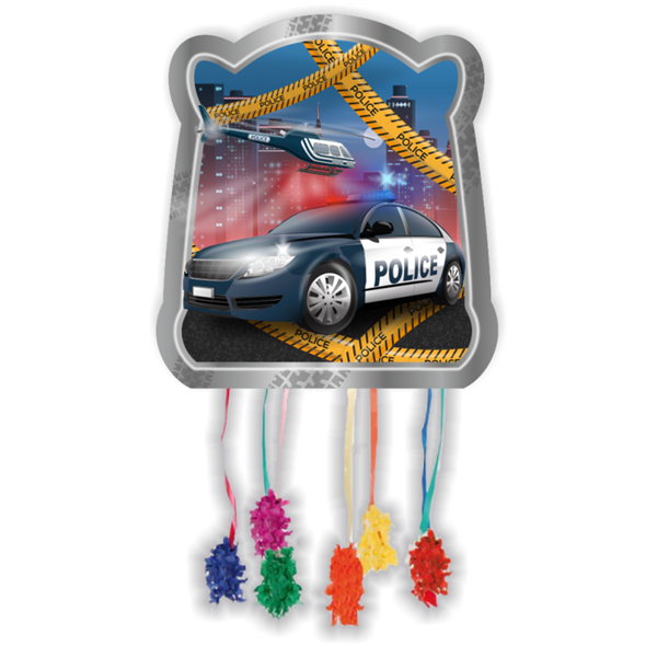 Picture of Piñata Policía cartón (28cm x 33cm)