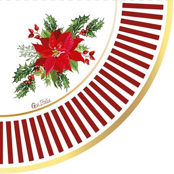Imagen de Servilletas Navidad Flores Elegantes Original papel (16 unidades)