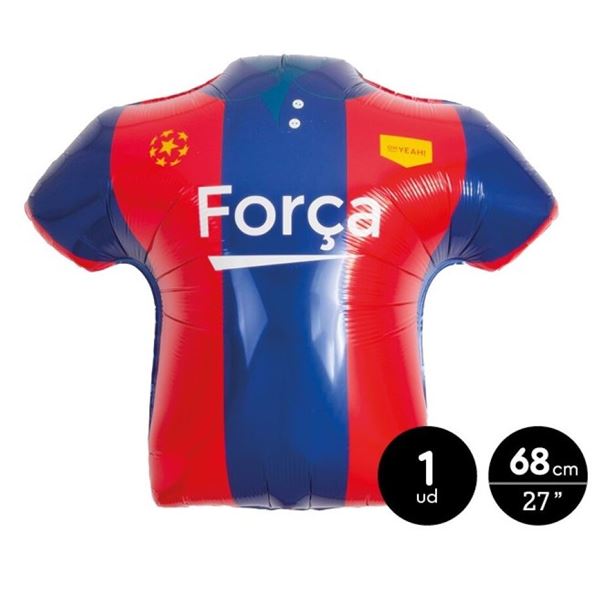 Imagen de Globo Colores Barcelona Fútbol (68cm)