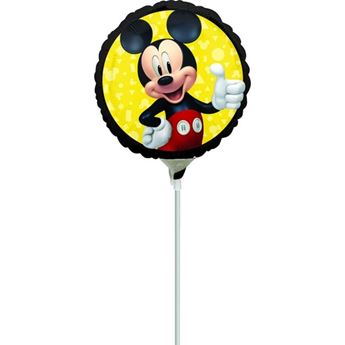 Imagens de Globo Mickey inflado con palito 23cm