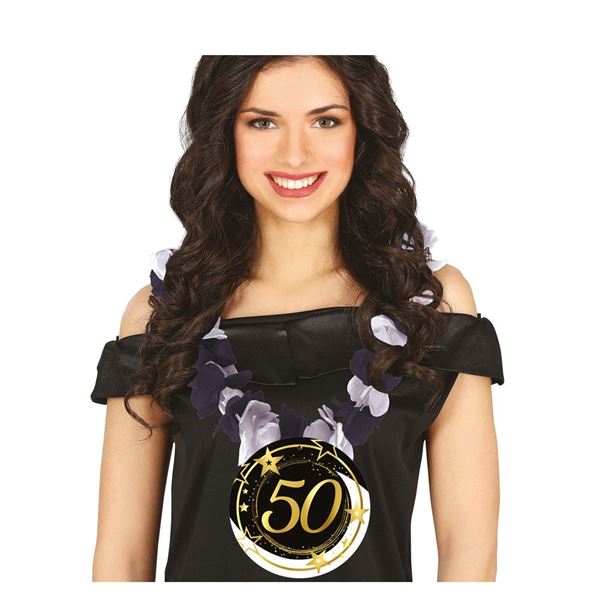 Imagen de Collar 50 Cumpleaños Estrellas