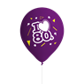 Imagen de Globos I Love 80's Látex (8 unidades)