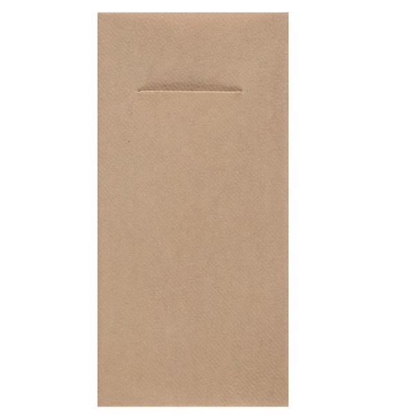 Imagen de Servilletas Porta Cubiertos Natural (12 uds.)