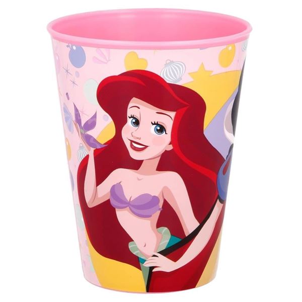 Picture of Vaso de Princesas Disney Plástico Duro Reutilizable 260ml (1 unidad)