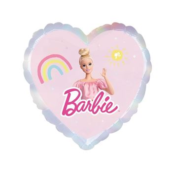 Imagen de Globo Barbie Corazón (45cm) 