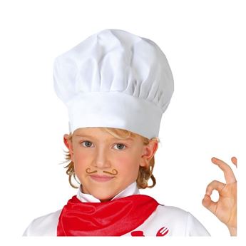 Imagen de Gorro Cocinero Tela Infantil