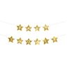 Imagen de Banderín Baby Shower Estrellas Dorado (3m)