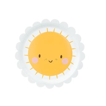Imagen de Platos Mi Sol Infantil cartón 18cm (6 unidades)