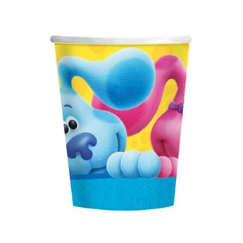 Picture of Vasos Las Pistas de Blue y Tú cartón (8 uds.)
