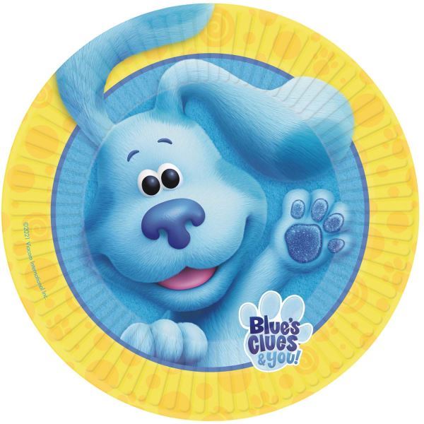 Imagen de Platos Las Pistas de Blue y Tú cartón (8)