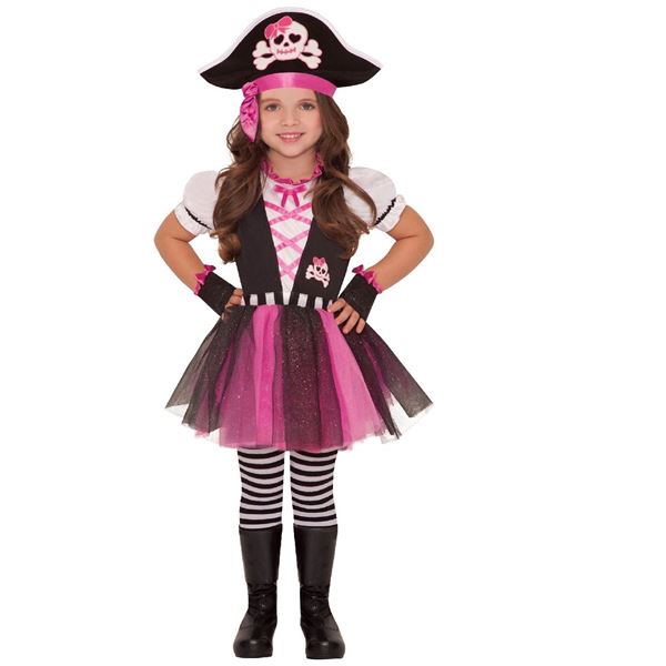 Imagens de Disfraz Pirata Rosa Infantil (4-6 Años)