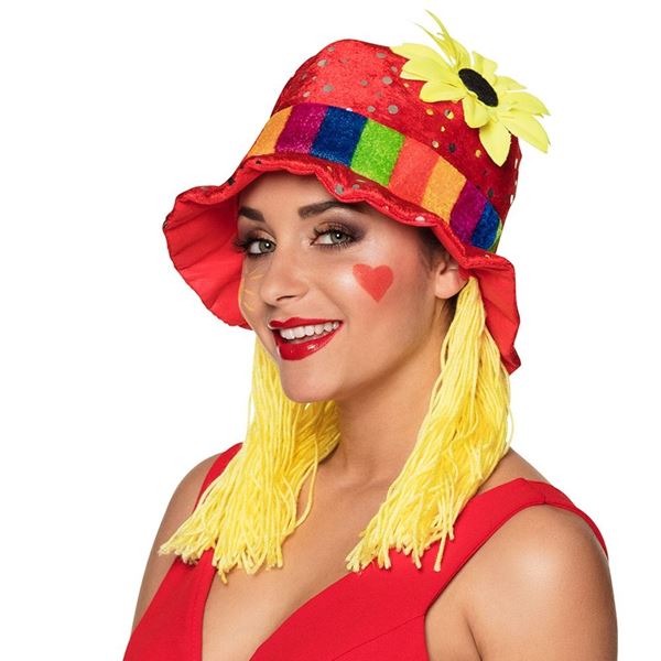 Picture of Sombrero Carnaval Rojo Colores