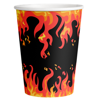 Imagen de Vasos Rock and Roll cartón (8 uds.)