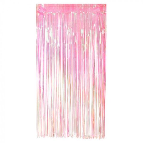 Imagen de Cortina Rosa Claro Iridiscente (2m)
