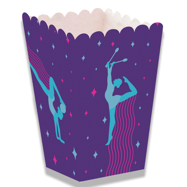 Imagen de Caja de Palomitas Gimnasia Rítmica cartón