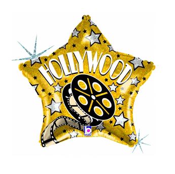 Imagen de Globo Estrella de Hollywood (42cm)