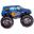Imagens de Globo Monster Truck Coche Azul (96cm)