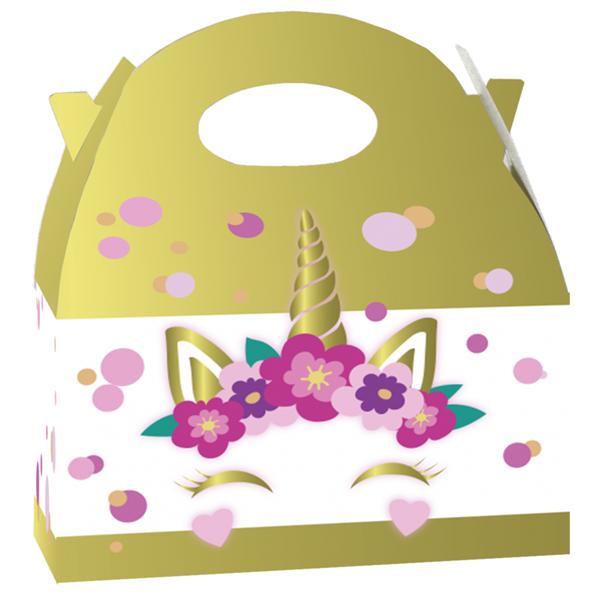 Imagen de Caja Chuches Unicornio Baby Cartón 