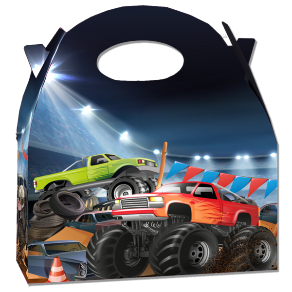 Imagen de Caja Chuches Monster Truck cartón