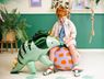 Imagen de Globo Dino Triceratops Verde (93cm)