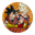 Imagens de Platos Dragon Ball cartón 18cm (8 unidades)