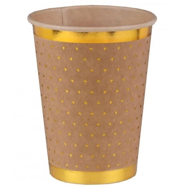 Imagens de Vasos Kraft Elegantes cartón (10 uds.)