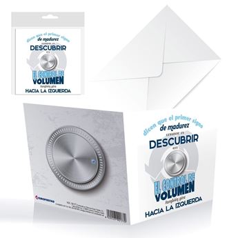Imagen de Tarjeta Felicitación Cumpleaños Volumen 