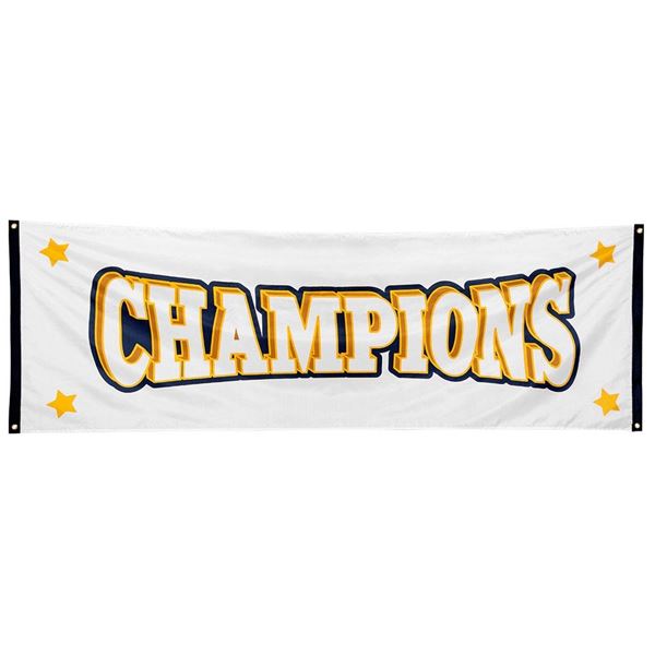 Picture of Pancarta Tela Fútbol Champions (74 x 220 cm)