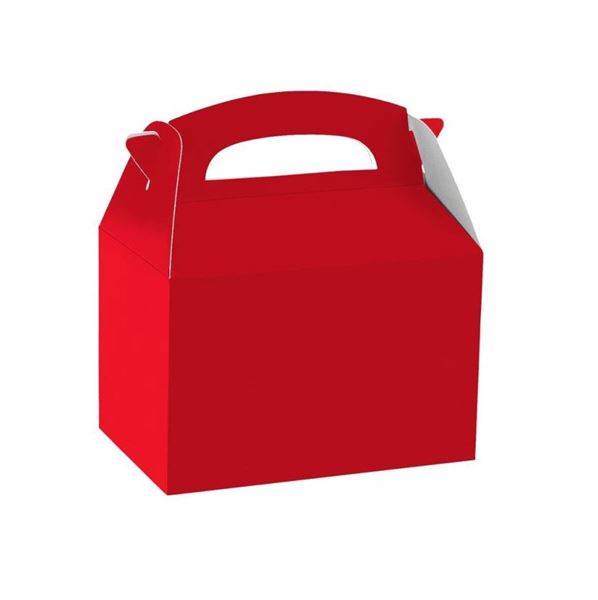 Caja Roja✔️ por sólo 0,72 €. Envío en 24h. Tienda Online. .  ✓. Artículos de decoración para Fiestas.