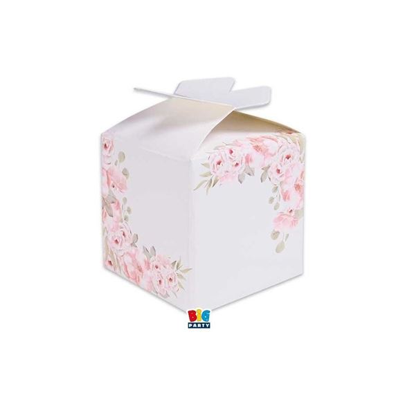 Imagens de Caja Floral Blanca Pequeña (7cm)